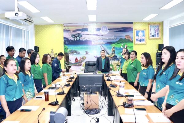 ผอ.สศท.9 ประชุม ข้าราชการ พนักงานราชการ และจ้างเหมาบริการ ประจำเดือนกันยายน 2568 ครั้งที่ 9/2568